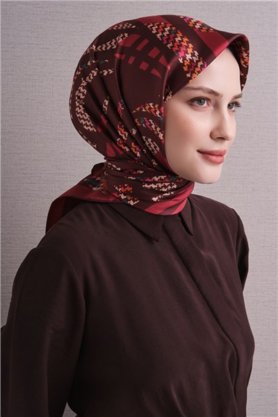 Armine Saf İpek Twill Eşarp 9634D 82