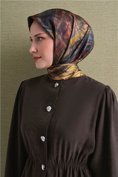 Armine Saf İpek Twill Eşarp 9635D 02