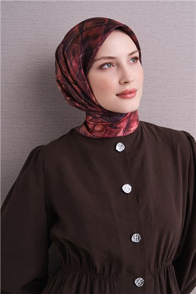 Armine Saf İpek Twill Eşarp 9635D 03