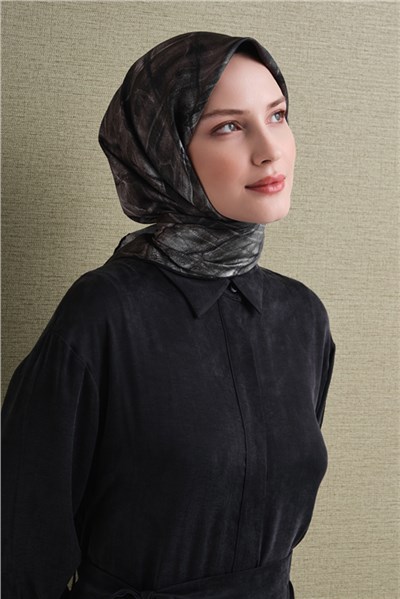 Armine Saf İpek Twill Eşarp 9635D 05