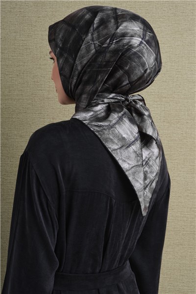 Armine Saf İpek Twill Eşarp 9635D 05