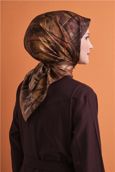 Armine Saf İpek Twill Eşarp 9635D 31