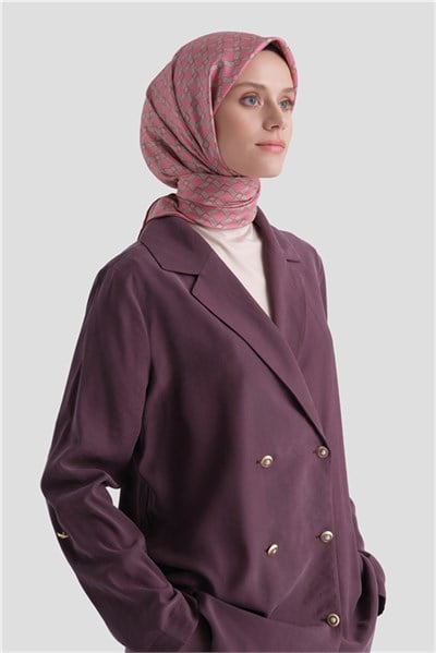 Armine Saf İpek Twill Eşarp 9636D 30