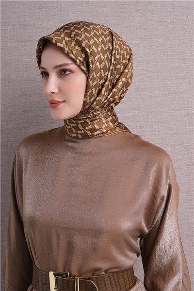 Armine Saf İpek Twill Eşarp 9636D 31