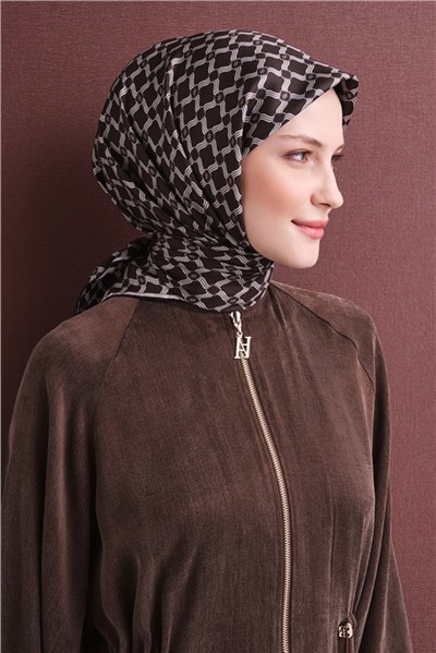 Armine Saf İpek Twill Eşarp 9636D 59