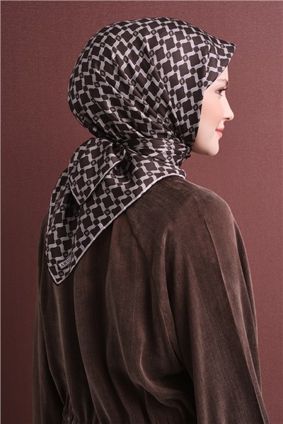 Armine Saf İpek Twill Eşarp 9636D 59