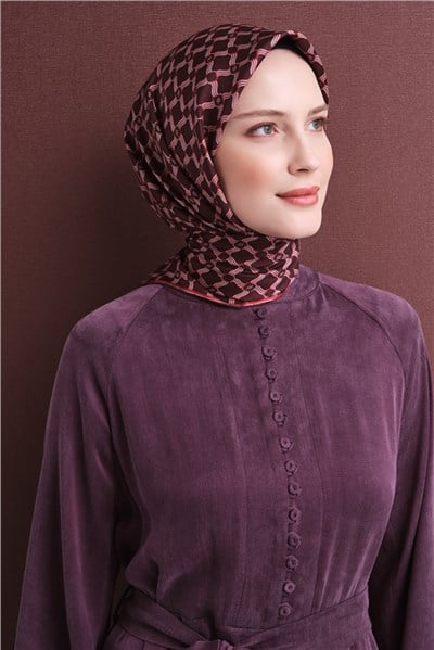 Armine Saf İpek Twill Eşarp 9636D 80