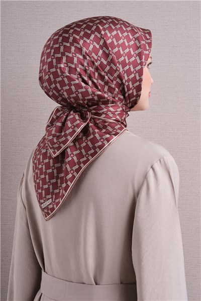 Armine Saf İpek Twill Eşarp 9636D 86