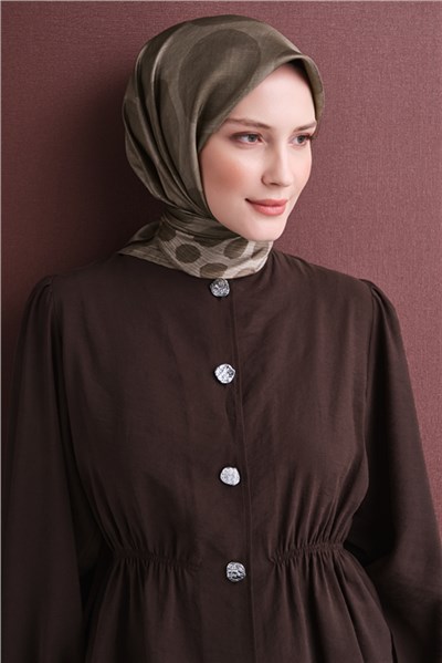 Armine Saf İpek Twill Eşarp 9637D 01