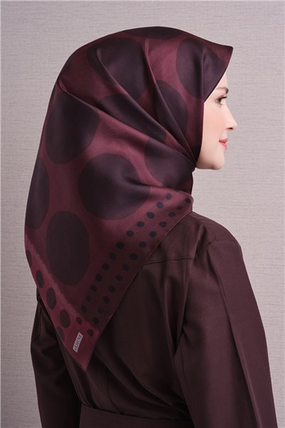 Armine Saf İpek Twill Eşarp 9637D 51