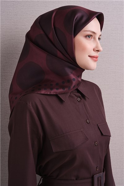 Armine Saf İpek Twill Eşarp 9637D 51