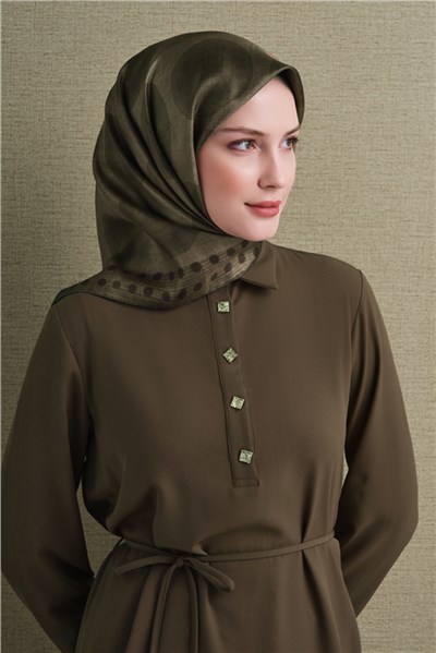 Armine Saf İpek Twill Eşarp 9637D 53