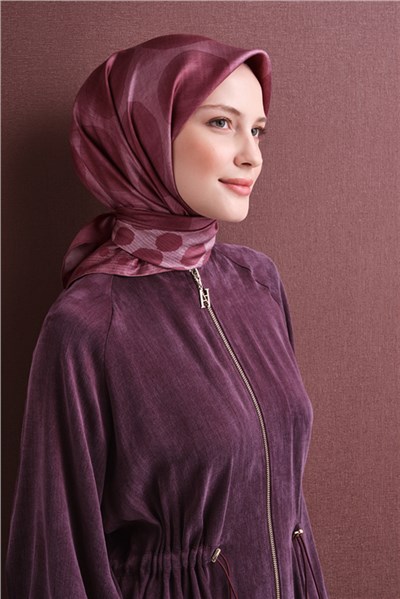 Armine Saf İpek Twill Eşarp 9637D 85
