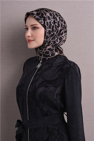 Armine Saf İpek Twill Eşarp 9638D 02