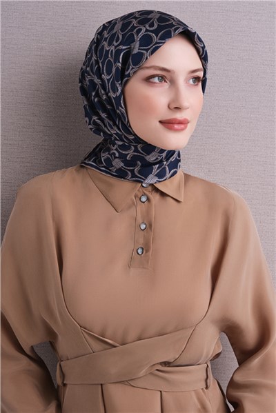 Armine Saf İpek Twill Eşarp 9638D 03