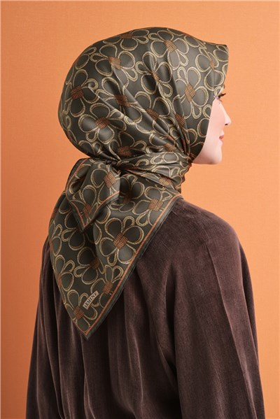 Armine Saf İpek Twill Eşarp 9638D 32