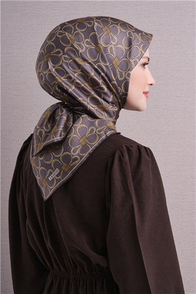 Armine Saf İpek Twill Eşarp 9638D 33