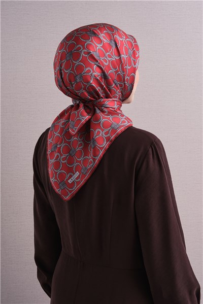 Armine Saf İpek Twill Eşarp 9638D 34