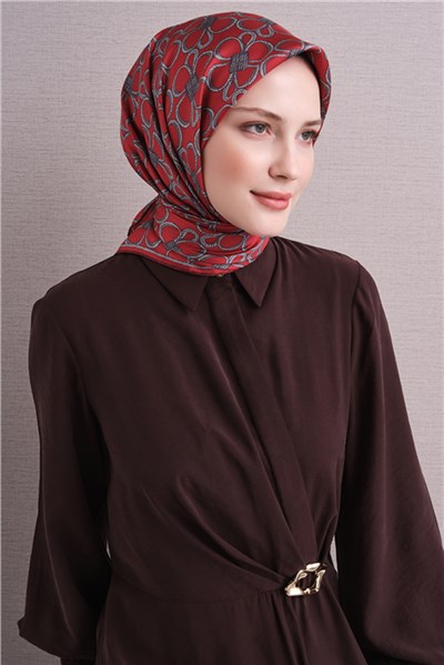Armine Saf İpek Twill Eşarp 9638D 34