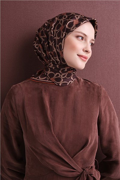 Armine Saf İpek Twill Eşarp 9638D 52