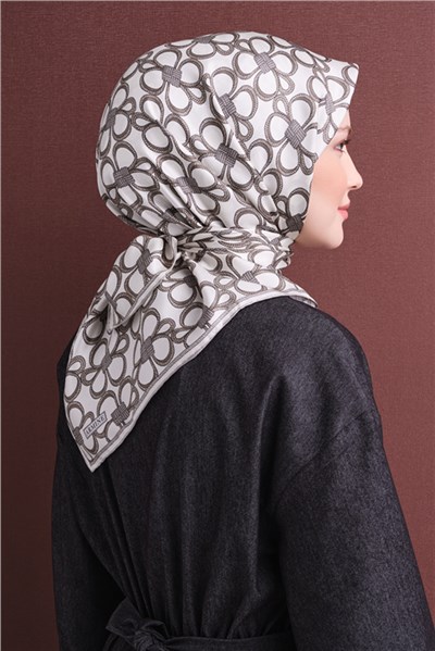 Armine Saf İpek Twill Eşarp 9638D 87