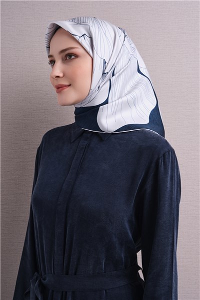 Armine Saf İpek Twill Eşarp 9639D 05