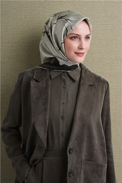 Armine Saf İpek Twill Eşarp 9639D 06