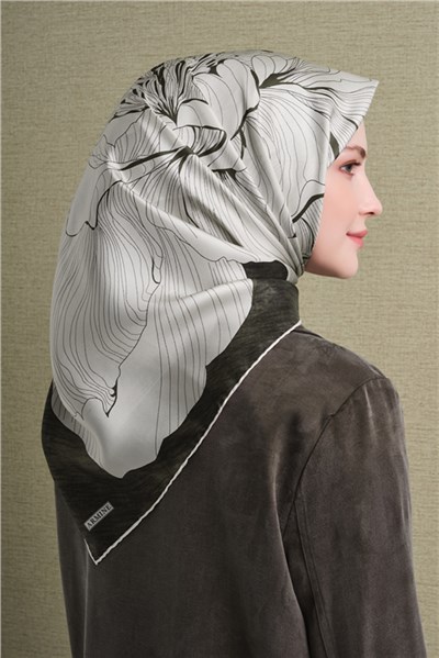 Armine Saf İpek Twill Eşarp 9639D 06