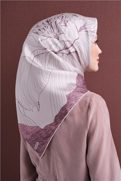 Armine Saf İpek Twill Eşarp 9639D 33