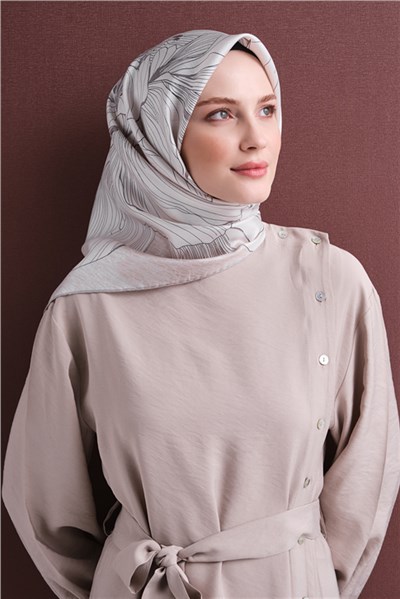 Armine Saf İpek Twill Eşarp 9639D 80
