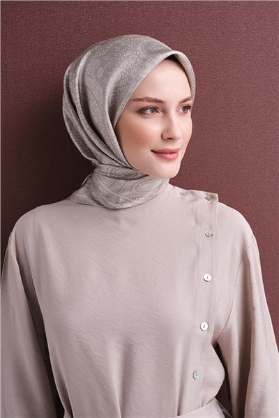 Armine Saf İpek Twill Eşarp 9640D 02