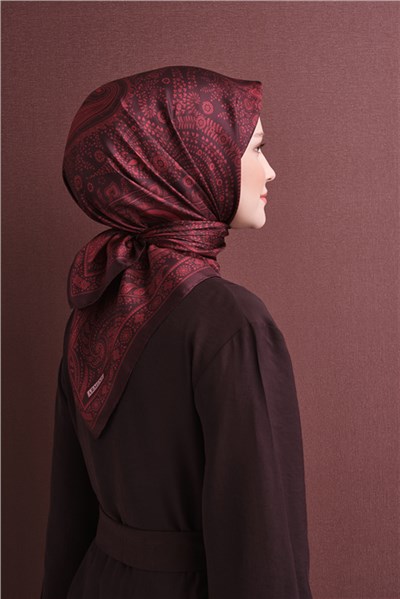 Armine Saf İpek Twill Eşarp 9640D 33