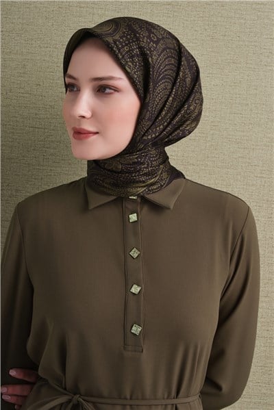 Armine Saf İpek Twill Eşarp 9640D 51