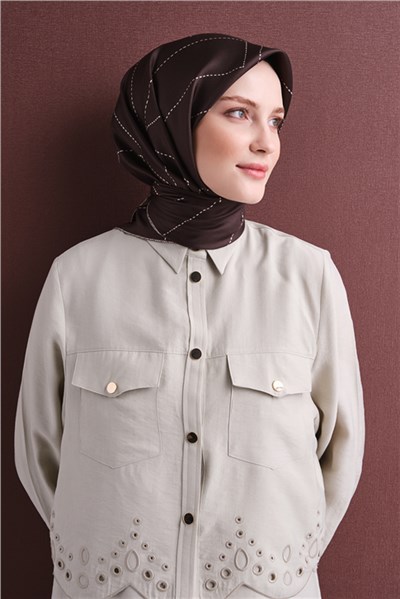 Armine Saf İpek Twill Eşarp 9642D 32