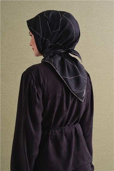 Armine Saf İpek Twill Eşarp 9642D 39