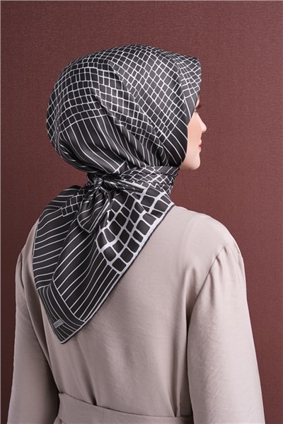 Armine Saf İpek Twill Eşarp 9644D 03