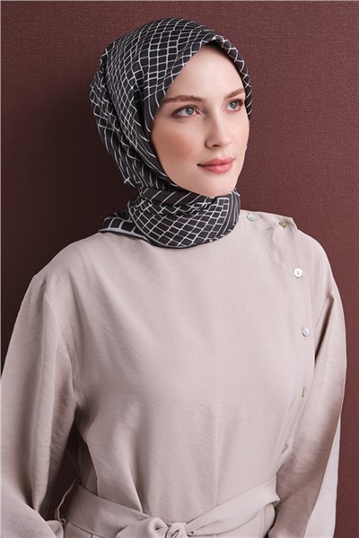 Armine Saf İpek Twill Eşarp 9644D 03