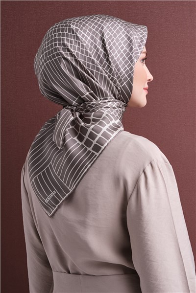 Armine Saf İpek Twill Eşarp 9644D 07