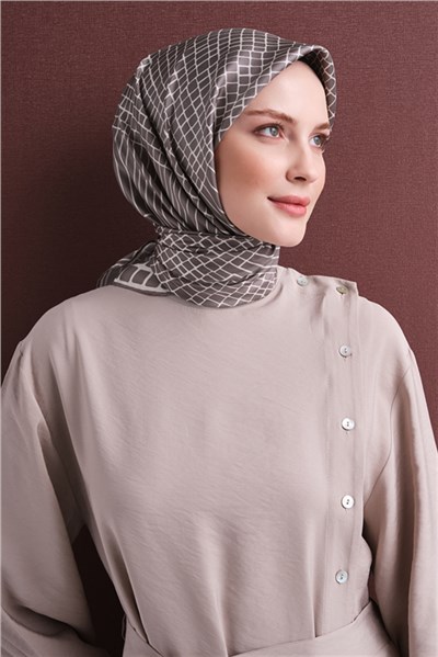 Armine Saf İpek Twill Eşarp 9644D 07