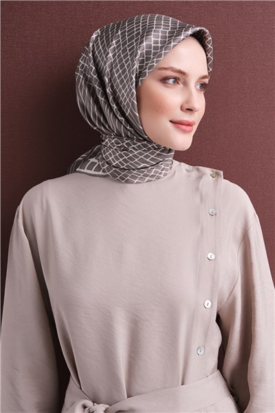 Armine Saf İpek Twill Eşarp 9644D 07