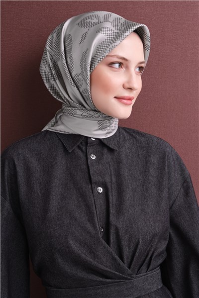 Armine Saf İpek Twill Eşarp 9645D 54