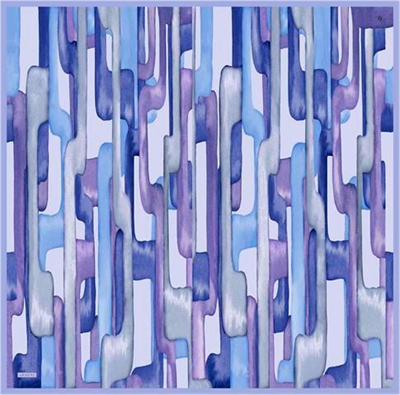 Armine Soyut Desenli Saf İpek Sura Eşarp 9306D 06