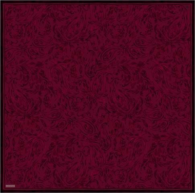 Armine Soyut Desenli Saf İpek Twill Eşarp 9431D 01