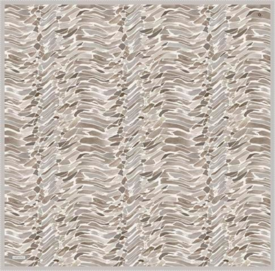 Armine Soyut Desenli Saf İpek Twill Eşarp 9335D 88