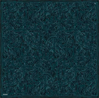 Armine Soyut Desenli Saf İpek Twill Eşarp 9431D 81
