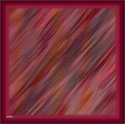 Armine Soyut Desenli Saf İpek Twill Eşarp 9420D 85