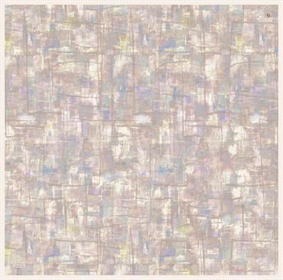 Armine Soyut Desenli Saf İpek Twill Eşarp 9339D 31
