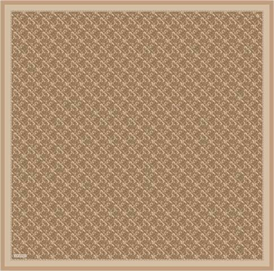 Armine Soyut Desenli Saf İpek Twill Eşarp 9405D 06