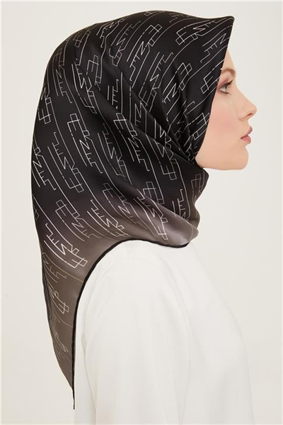 Armine Soyut Desenli Sura İpek Eşarp 24Ya9143 83 85