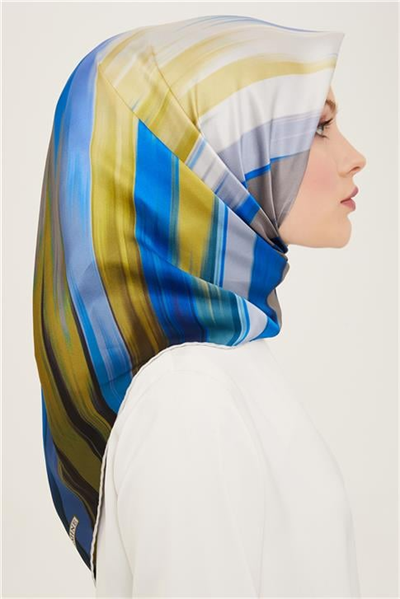 Armine Soyut Desenli Sura İpek Eşarp 24Ya9131 83 83